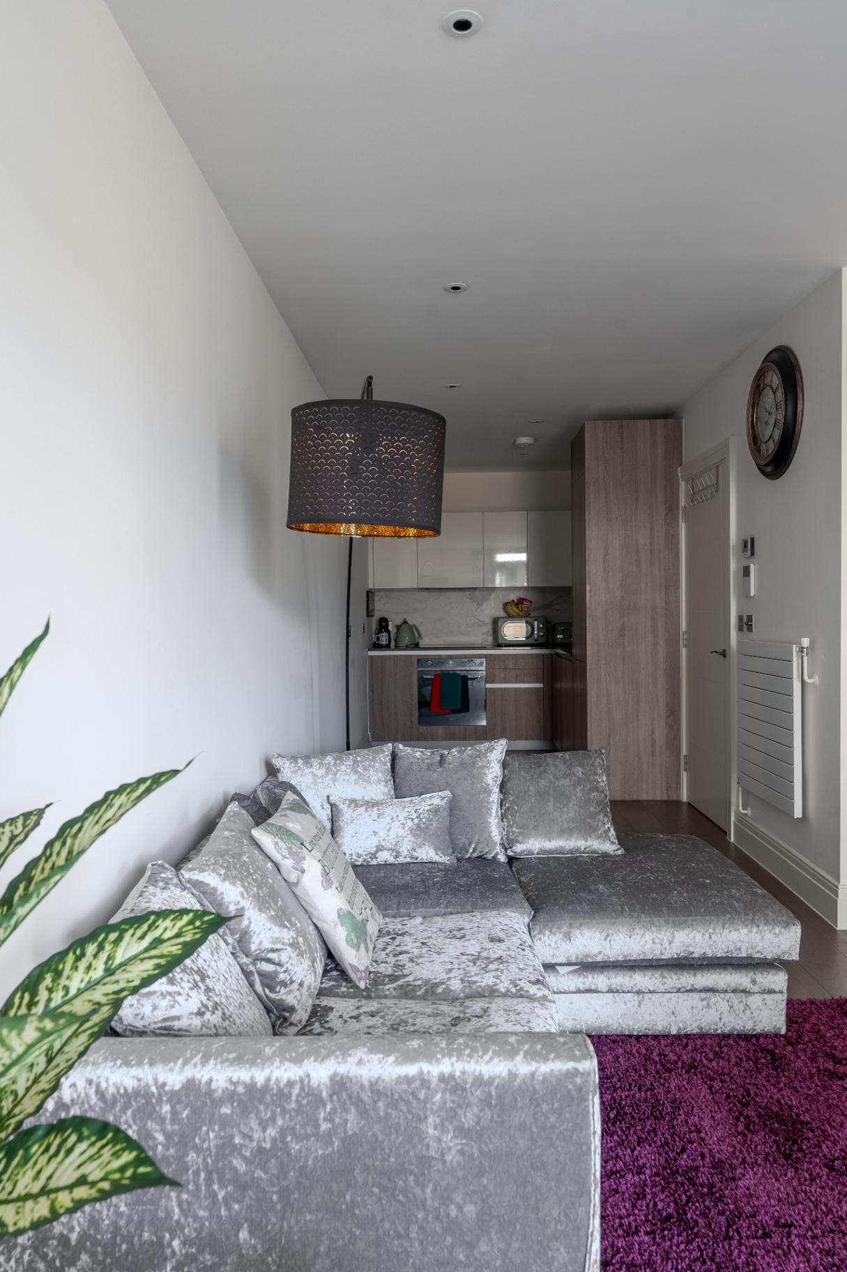 Modern One-Bedroom Apartment interior 16