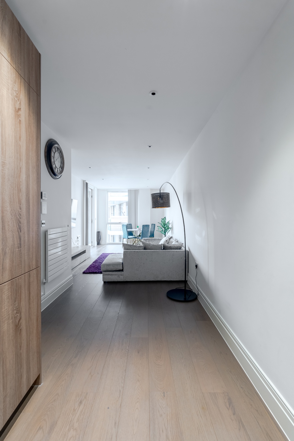 Modern One-Bedroom Apartment interior 26