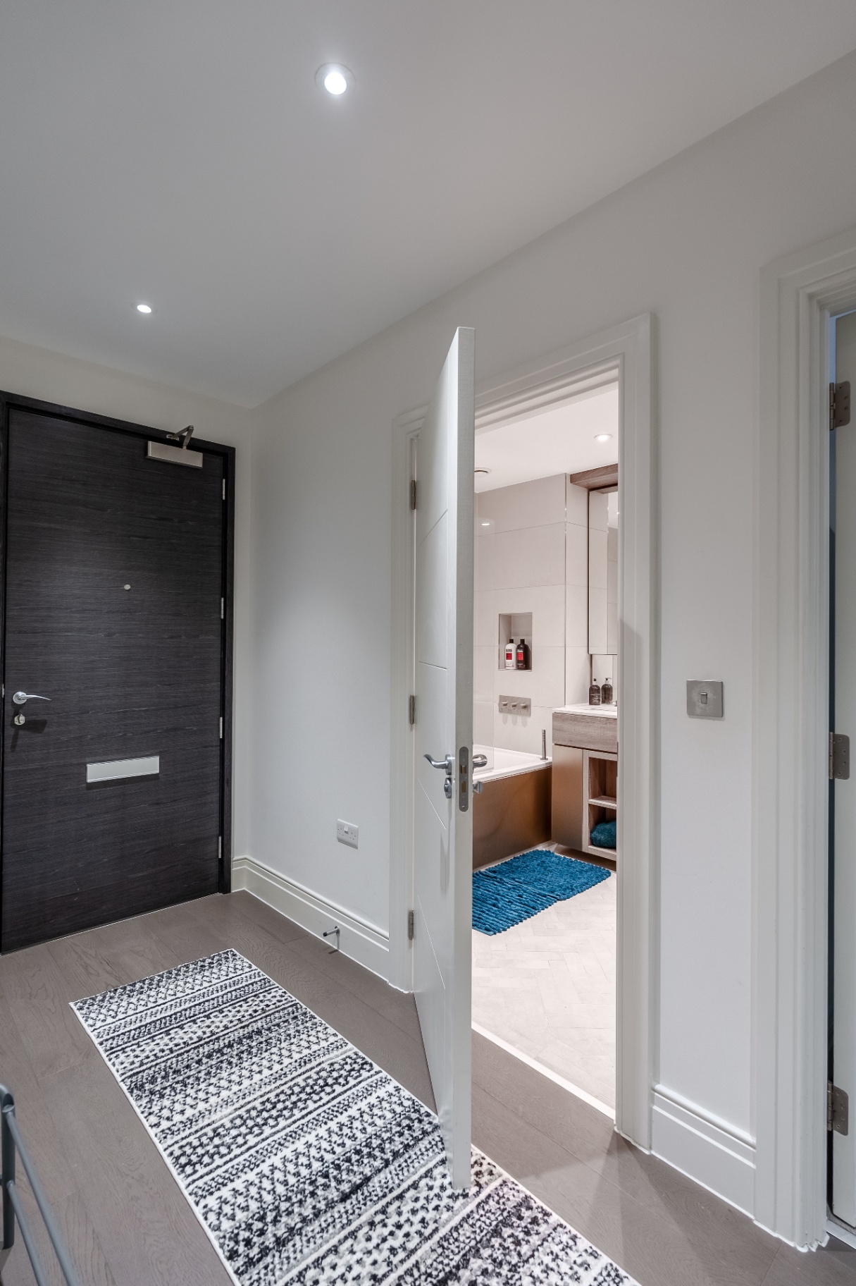 Modern One-Bedroom Apartment interior 42
