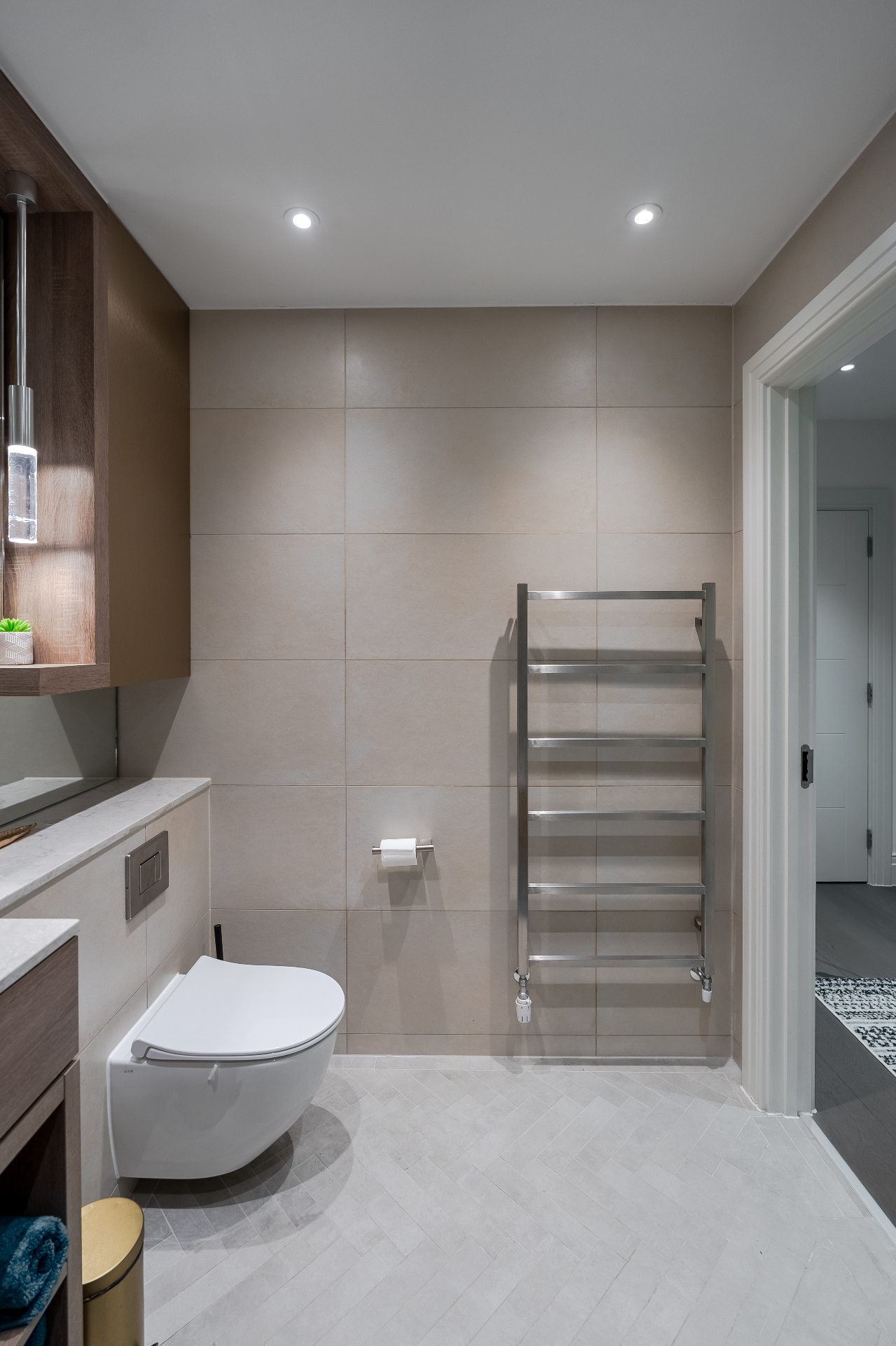 Modern One-Bedroom Apartment interior 45
